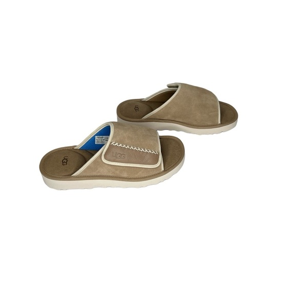 UGG Men’s Goldencoast Slide Sand Santorini Slippers Sanda - Picture 5 of 14